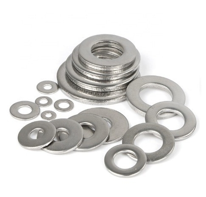 Industria pesante M5 M6 M8 M10 Acciaio inossidabile 304 316 DIN125 Lavatrice piatta con GB Standard Plain