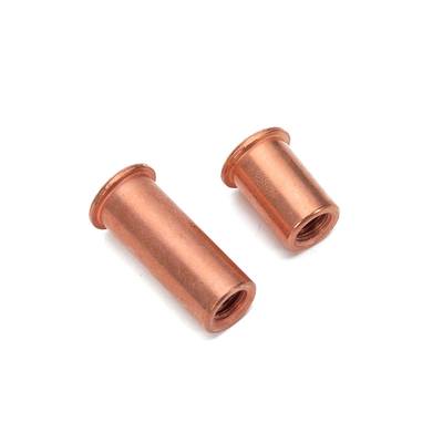 Connessione fatta facile Noccioline di rivetto in ottone non standard e noccioline di saldatura a punto M2-M35 convenienti con controllo garantito