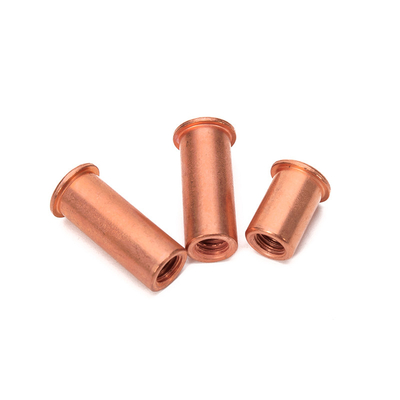 Connessione fatta facile Noccioline di rivetto in ottone non standard e noccioline di saldatura a punto M2-M35 convenienti con controllo garantito