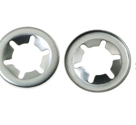 Finitura piana M12 Starlock Washer Serratura interna dei denti per acciaio inossidabile 304 Clamp di cuscinetto e acciaio al carbonio Standard JIS M12
