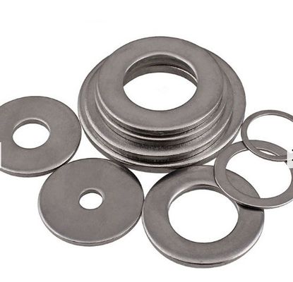 DIN 125 Form A Gasket Plain Flat Washer per il trattamento dell'acqua