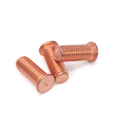 ANSI/ASME Standard Stainless Steel Spot Weld Bolt M2.5-M10 Nickel Plated Carbon Steel Soldering External Thread Screw
