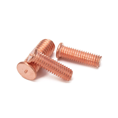 ANSI/ASME Standard Stainless Steel Spot Weld Bolt M2.5-M10 Nickel Plated Carbon Steel Soldering External Thread Screw