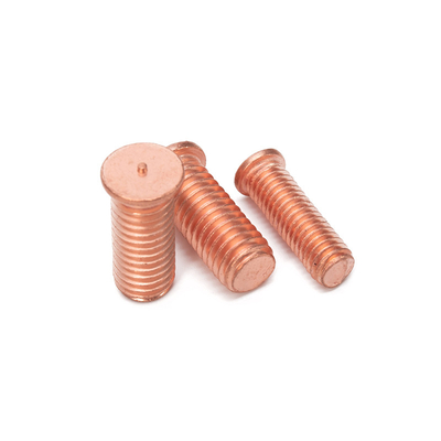 ANSI/ASME Standard Stainless Steel Spot Weld Bolt M2.5-M10 Nickel Plated Carbon Steel Soldering External Thread Screw