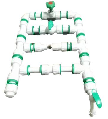 Fittings per tubature rotonde PPR Quick Connector a collegamento diretto con resistenza alla corrosione e codice di testa uguale