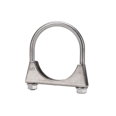 Sistema di misurazione metrica standard JIS M8 M10 pinza di scarico U-bolt zincata per scarico pesante con resistenza alla corrosione
