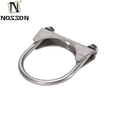 M5 M6 M8 M10 Clampo standard metrico per tubi a bullone a U per ammortizzatori in ferro galvanizzato/acciaio inossidabile nell'industria automobilistica