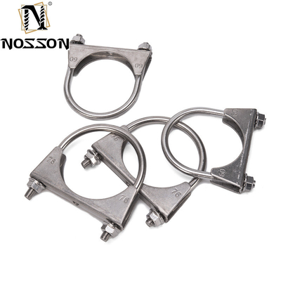 M5 M6 M8 M10 Clampo standard metrico per tubi a bullone a U per ammortizzatori in ferro galvanizzato/acciaio inossidabile nell'industria automobilistica