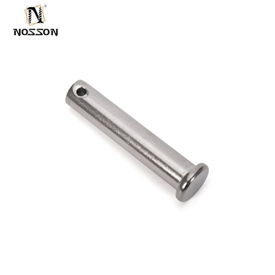 Pini di Clevis Standard DIN1444 SUS304 Acciaio inossidabile a testa piatta Pini di fissaggio M3 M4 M5 M6 M8 M10