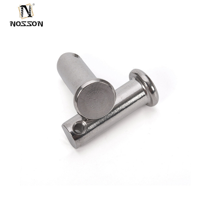 Vita più lunga TiCN Finish Acciaio inossidabile Pin Shaft Testa piatta Pin di posizionamento cilindrico perforato per allineamento preciso