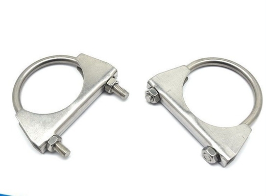 Sistema di scarico personalizzato Clampo per ammortizzatore a bullone in acciaio inossidabile U con sistema di misurazione metrica Standard e standard