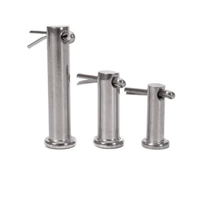 Acciaio inossidabile Pini cavi Pini cilindrici con testa rotonda a filettatura interna Finitura personalizzata Nitrito di ossido di vapore