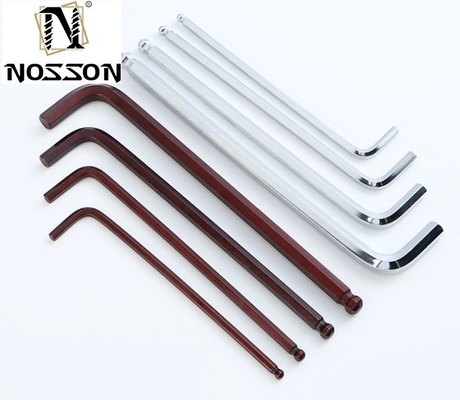 Supporto personalizzato ODM Popolari utensili a mano Set di acciaio al carbonio tipo L chiave di riabilitazione chiave hex spanner Allen chiave hex per la riparazione e la manutenzione quotidiana