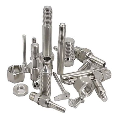 Parti di tornitura per la fresatura a macchina CNC Precisione personalizzata Acciaio al carbonio Aluminio Rame Acciaio inossidabile Parti metalliche per la lavorazione CNC