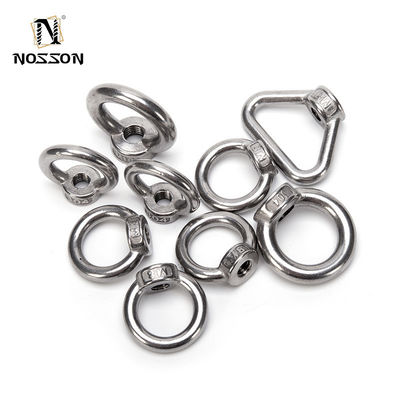 Passivazione e cromo triangolare anello occhio Noce per il sistema di misurazione in pollici imperiale in applicazioni industria pesante