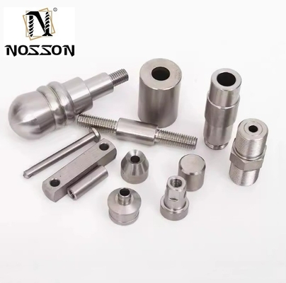 Bushing in acciaio inossidabile ottone alluminio plastica personalizzata fresatura CNC di precisione di tornitura parti di lavorazione con codice testa quadrata