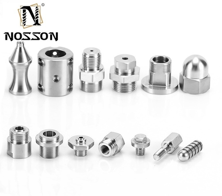 Bushing in acciaio inossidabile ottone alluminio plastica personalizzata fresatura CNC di precisione di tornitura parti di lavorazione con codice testa quadrata