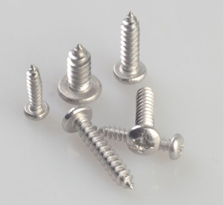 17*10*2.3 Composizione combinata di dadi a vite 380pcs in acciaio inossidabile 304 din7981 testa a croce / testa rotonda autotapping m3m4m5 Kit di assortimento