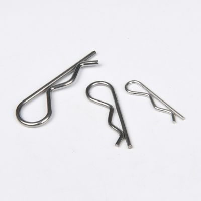 Acciaio inossidabile A2 A4 R Pins Albero Pin di ritenuta capelli Pin di molla con DIN94 standard e durata più lunga TiCN Finish