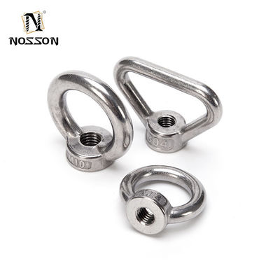 Triangolo anello di sollevamento di noccioline sistema di misurazione Inch imperiale filo fine polacco DIN582 Eyenut M6 M8 M10 M12 M16 M20 M24