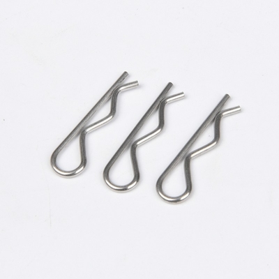 304 316 A2 A4 Acciaio inossidabile finitura di nitruro di ossido di vapore di forma R Split Pins Cotter Clips per la costruzione in finitura brillante
