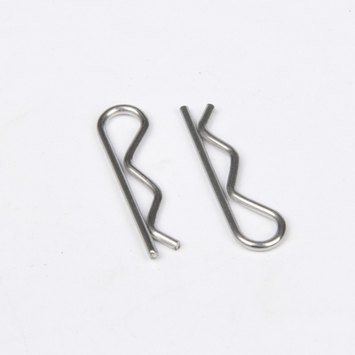 304 316 A2 A4 Acciaio inossidabile finitura di nitruro di ossido di vapore di forma R Split Pins Cotter Clips per la costruzione in finitura brillante