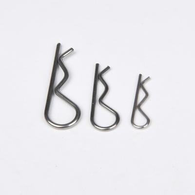 304 316 A2 A4 Acciaio inossidabile finitura di nitruro di ossido di vapore di forma R Split Pins Cotter Clips per la costruzione in finitura brillante