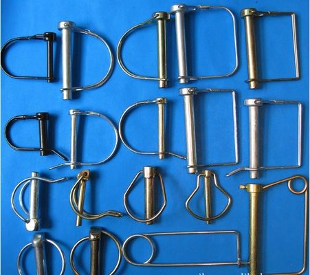 Pini di molla per il rilascio e il blocco rapidi di parti di macchine da costruzione in acciaio al carbonio prestazioni durature