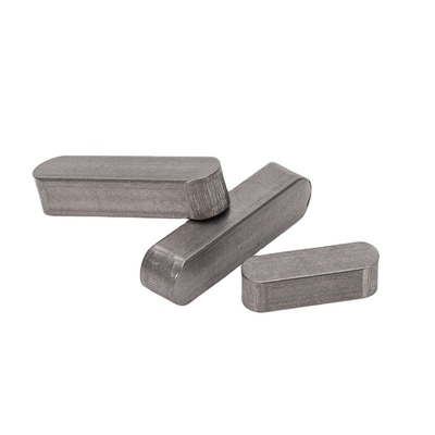 Forza Acciaio doppio fine rotondo chiave parallela DIN 6885 resistente alla corrosione per m3 m4 m5 m6 m8 m10 m12 1/4 3/8 5/16 alberi