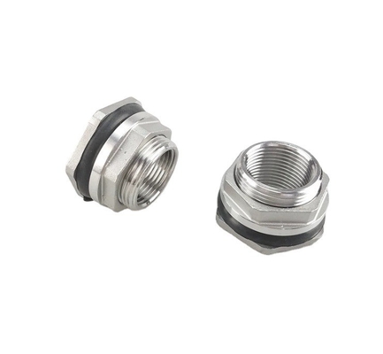 Connessione pari al capezzolo Connessione del serbatoio d'acqua di rame 1/2 &quot; 3/4 &quot; 1&quot; Piombo di ottone maschile singolo chiave libera accessori girevoli Nuccia giunto