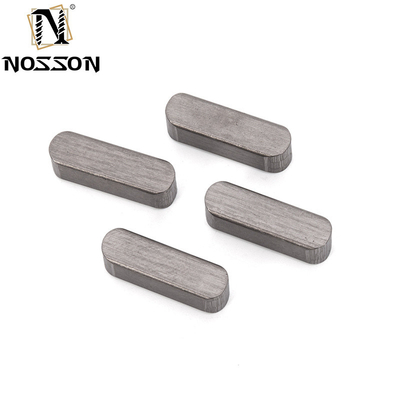Forza Acciaio doppio fine rotondo chiave parallela DIN 6885 resistente alla corrosione per m3 m4 m5 m6 m8 m10 m12 1/4 3/8 5/16 alberi