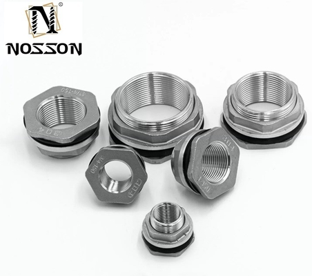 Connessione pari al capezzolo Connessione del serbatoio d'acqua di rame 1/2 &quot; 3/4 &quot; 1&quot; Piombo di ottone maschile singolo chiave libera accessori girevoli Nuccia giunto