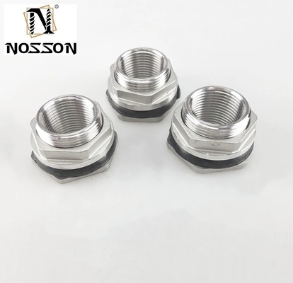 Connessione pari al capezzolo Connessione del serbatoio d'acqua di rame 1/2 &quot; 3/4 &quot; 1&quot; Piombo di ottone maschile singolo chiave libera accessori girevoli Nuccia giunto