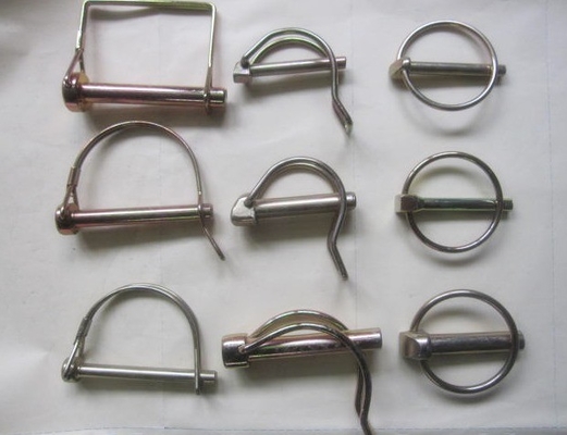 Acciaio inossidabile 201/304/316 resistente alla corrosione rotondo quadrato a rilascio rapido filo di blocco pin lincia pin con finitura zinco