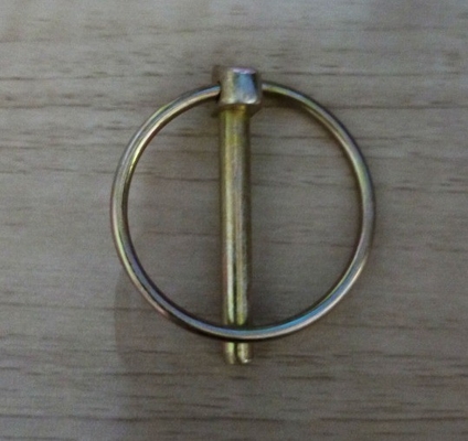 Acciaio inossidabile 201/304/316 resistente alla corrosione rotondo quadrato a rilascio rapido filo di blocco pin lincia pin con finitura zinco
