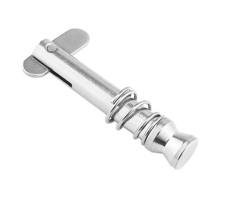 Pin di rilascio rapido per imbarcazioni marittime con molla a goccia Pin in acciaio inossidabile diametro x lunghezza utilizzabile Pack 2 316 acciaio legato