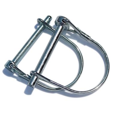 Acciaio inossidabile finitura di nitruro di ossido di vapore doppio filo di bloccaggio a rubinetto pin di bloccaggio D forma di filo pesante pin M6 M8 M10