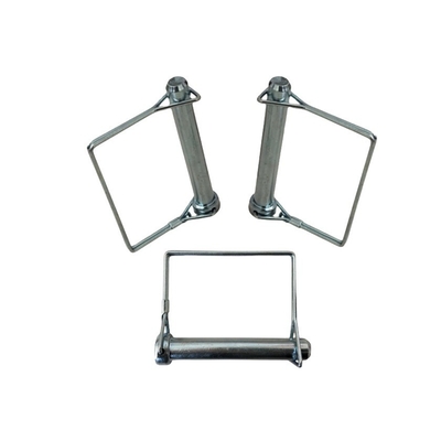 Pini a rilascio rapido D-Type Double Wire Half Round Safety Pin in acciaio inossidabile 201/304/316 Finitura di nitruro di ossido di vapore