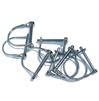 Pini a rilascio rapido D-Type Double Wire Half Round Safety Pin in acciaio inossidabile 201/304/316 Finitura di nitruro di ossido di vapore