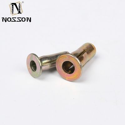 Soluzione di fissaggio della luce LED M3 Rivetti semitubolari in finitura luminosa e materiale in alluminio