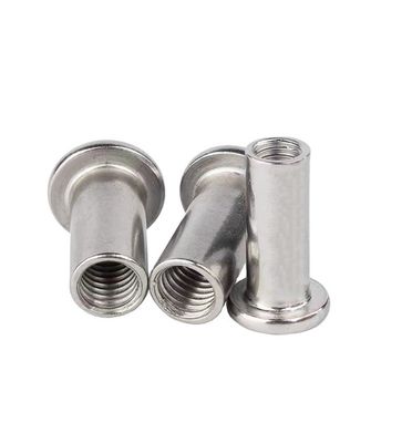 Zinc Finish Internal Thread Sleeve Nut per applicazioni pesanti Grado 8.8 A2-50 A2-70 A4-70 Thread Dimensione m5 m6 m8 m10 m12