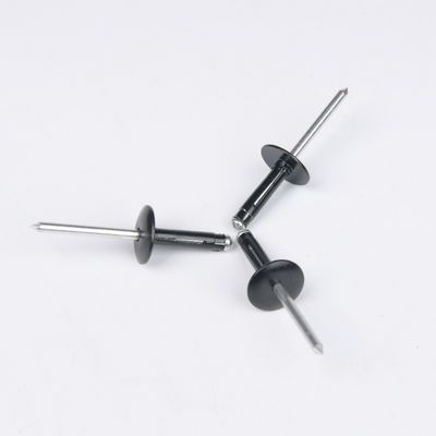 Industria dell'alluminio DIN Standard Bright Finish Open End Dome Head Blind Rivet con design e rivestimento OEM