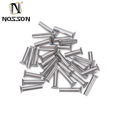 Finitura luminosa Aluminio M2 M2.5 M3 M4 M5 M6 Diametro della canna GB869 Testa piatta Controffatta Punch Auto-connessione Rivetta solida