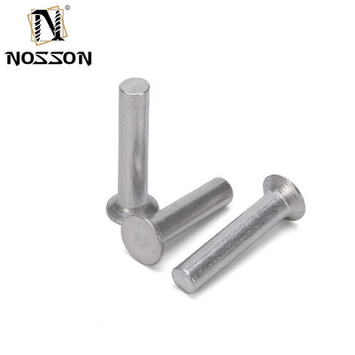 Finitura luminosa Aluminio M2 M2.5 M3 M4 M5 M6 Diametro della canna GB869 Testa piatta Controffatta Punch Auto-connessione Rivetta solida