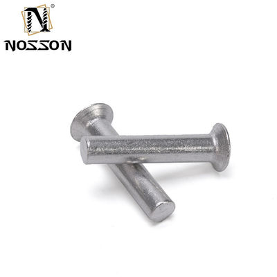 Finitura luminosa Aluminio M2 M2.5 M3 M4 M5 M6 Diametro della canna GB869 Testa piatta Controffatta Punch Auto-connessione Rivetta solida