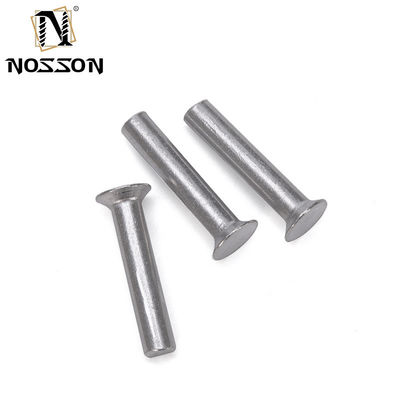 Finitura luminosa Aluminio M2 M2.5 M3 M4 M5 M6 Diametro della canna GB869 Testa piatta Controffatta Punch Auto-connessione Rivetta solida