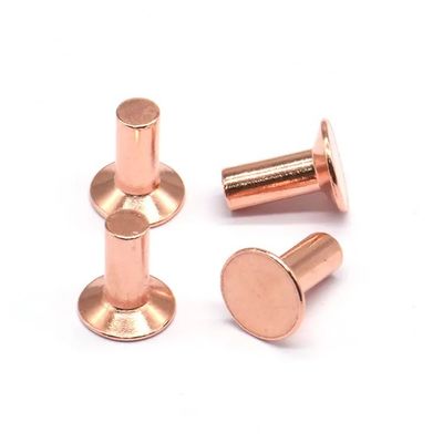 Messaggio M8 M10 M12 Testa anti-mercato Rivetta solida Finitura brillante non rivestita Standard ISO per ambienti a temperatura