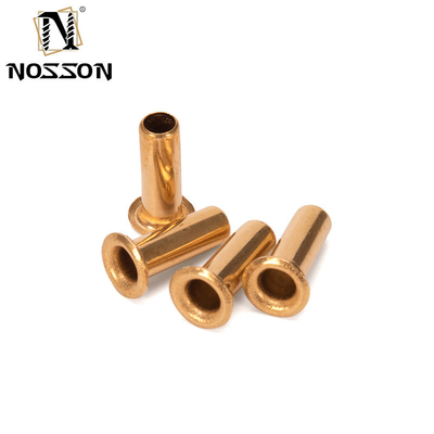 ANSI/ASME Standard 1.5mm 2.5mm 3mm 4mm rame ottone o acciaio rivetto PCB tubolare cavo con finitura resistente alla corrosione