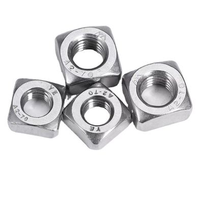 Acciaio inossidabile DIN Standard di acciaio inossidabile zincato con nocciola sottile quadrata per il prodotto di fissaggio nelle applicazioni alimentari e delle bevande