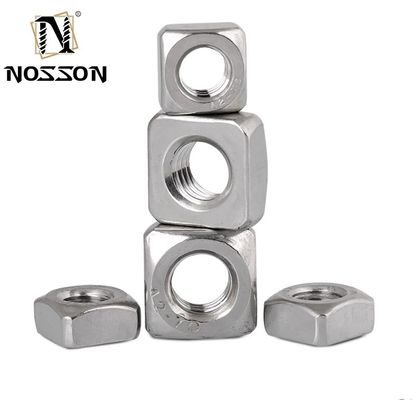 Acciaio inossidabile DIN Standard di acciaio inossidabile zincato con nocciola sottile quadrata per il prodotto di fissaggio nelle applicazioni alimentari e delle bevande